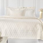 Σετ Κουβερλί King Size 240×250 Guy Laroche Hive Ecru