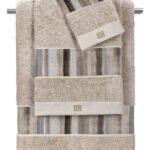 Σετ Πετσέτες 3 Τεμαχίων Guy Laroche Santiago Stone-Natural
