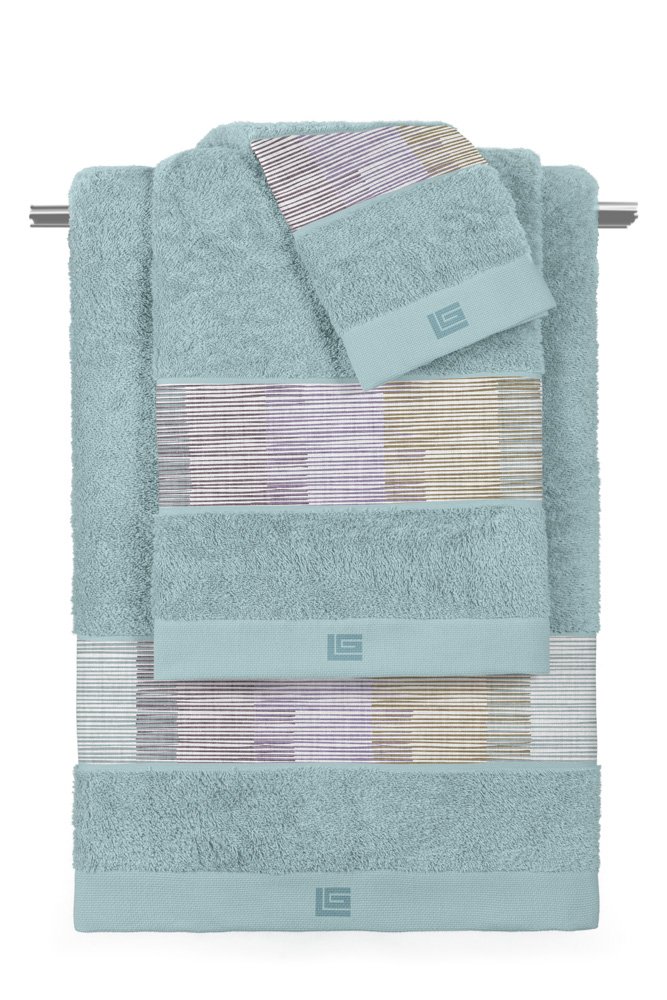 1122030125007 Σετ Πετσέτες 3 Τεμαχίων Guy Laroche Lorenzo Multi-Raf - Image 1