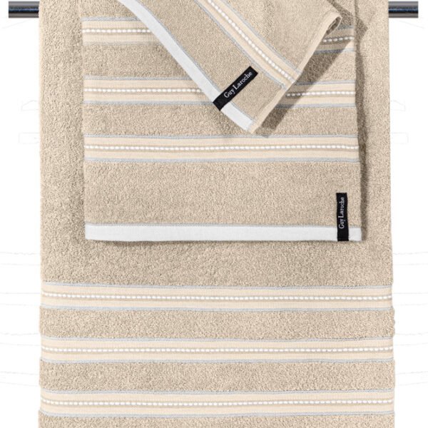 Σετ Πετσέτες 3 Τεμαχίων Guy Laroche Trio Beige