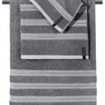 Σετ Πετσέτες 3 Τεμαχίων Guy Laroche Trio Anthracite