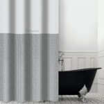 Κουρτίνα Μπάνιου 180×185 Αδιάβροχη Guy Laroche Tudor Grey