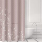 Κουρτίνα Μπάνιου 240×185 Αδιάβροχη Guy Laroche Fleria Melanze