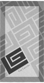 Πετσέτα Θαλάσσης 100×175 Guy Laroche Velour Printed 2502 04 - Image 2