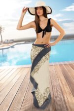 Πετσέτα Θαλάσσης 100×175 Guy Laroche Velour Printed 2503 02