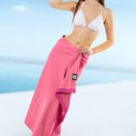 Πετσέτα Θαλάσσης 90×180 Guy Laroche Double Sangria