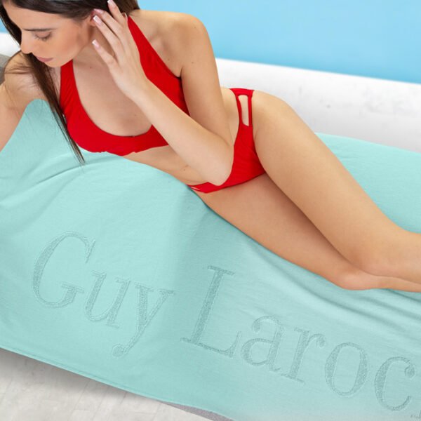 Πετσέτα Θαλάσσης 90×180 Guy Laroche Double Aqua