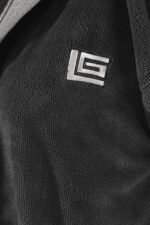 Μπουρνούζι Μακρύ Με Κουκούλα Guy Laroche Monogram Black - Image 2