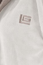 Μπουρνούζι Μακρύ Με Κουκούλα Guy Laroche Monogram Perla - Image 2