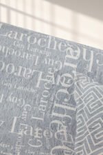 Ριχτάρι Τριθέσιου 180×300 Guy Laroche Stamp Silver - Image 4