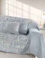 Ριχτάρι Τετραθέσιου 180×350 Guy Laroche Stamp Silver - Image 2