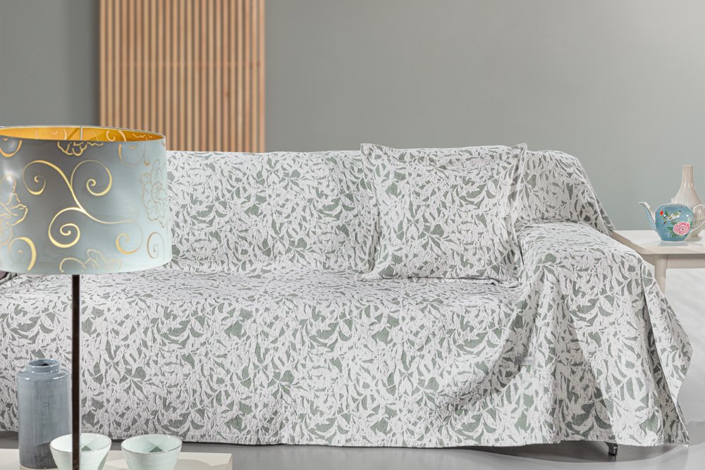 1133035125014 Ριχτάρι Τριθέσιου 180×300 Guy Laroche Blossom Verde - Image 1