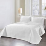 Beauty Home Σετ κουβερλί υπέρδιπλο Alisa Art 12324 230x250 Λευκό