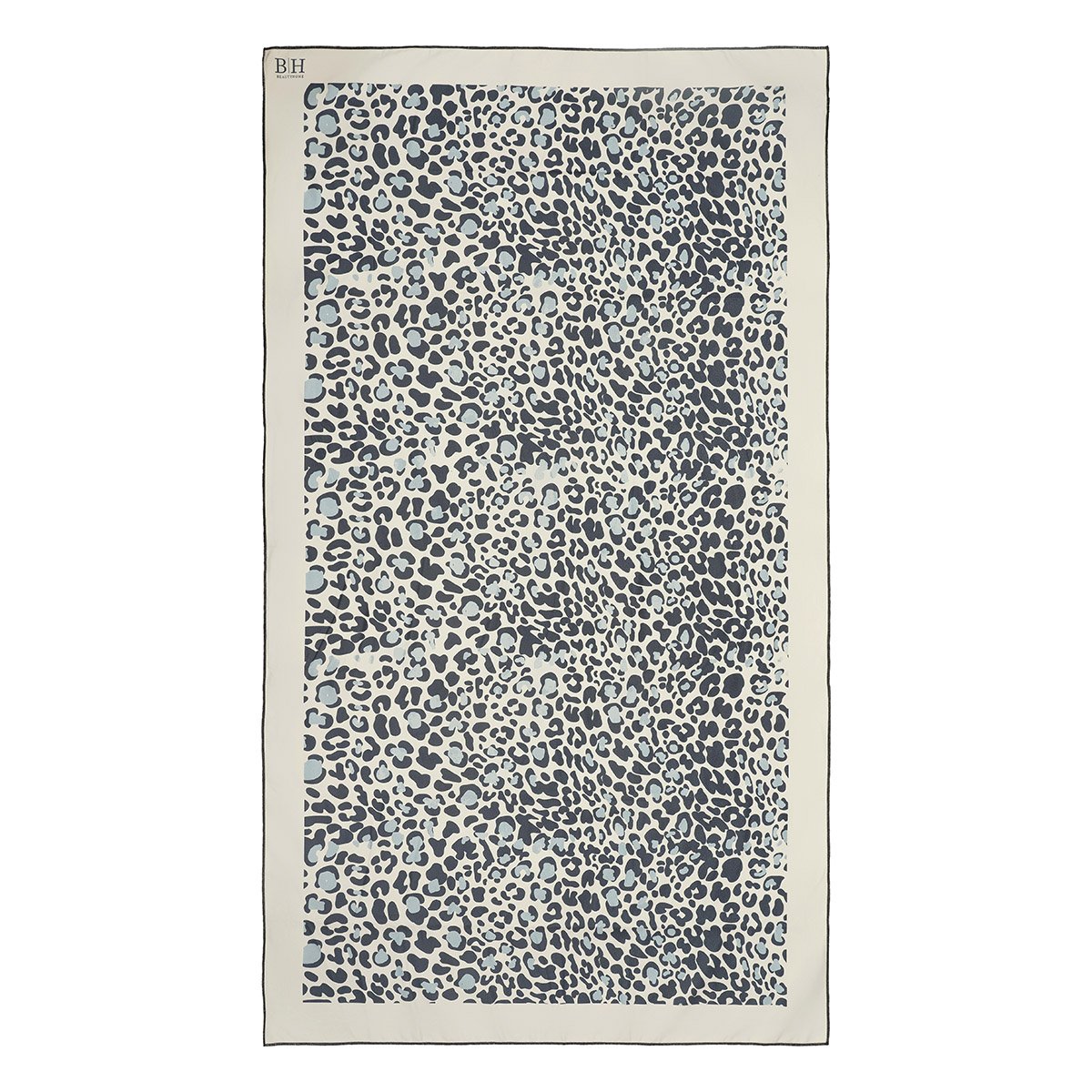 2252 Beauty Home Πετσέτα θαλάσσης διπλής όψης Art 2252 90x160 Γκρι - Image 1