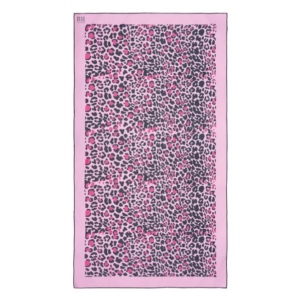 Beauty Home Πετσέτα θαλάσσης διπλής όψης Art 2253 90x160 Ροζ