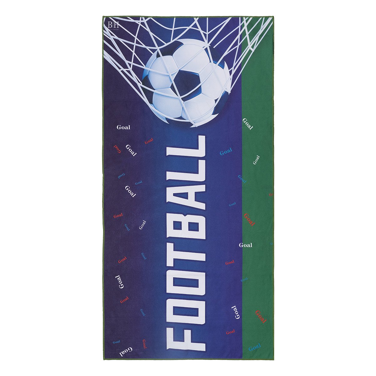 2260 Beauty Home Πετσέτα θαλάσσης διπλής όψης παιδική Αrt 2260 Μπλε,Πράσινο - Image 1