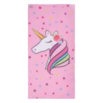 Beauty Home Πετσέτα θαλάσσης διπλής όψης παιδική Αrt 2266 Ροζ