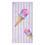 Beauty Home Πετσέτα θαλάσσης διπλής όψης παιδική Αrt 2267 Ροζ