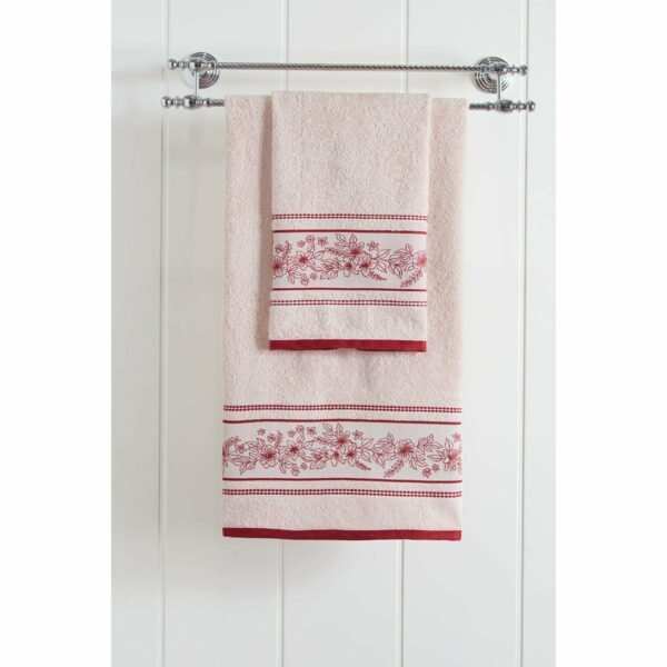 Beauty Home Πετσέτα μπάνιου Art 3226 70x140 Εκρού