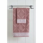 Beauty Home Πετσέτα προσώπου Art 3231 50x90 Αμέθυστο