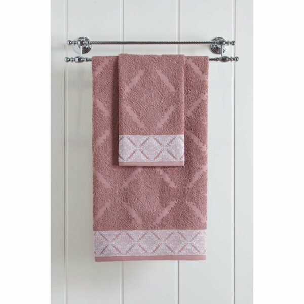 Beauty Home Πετσέτα προσώπου Art 3231 50x90 Αμέθυστο