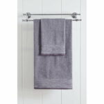 Beauty Home Πετσέτα προσώπου Art 3235 50x90 Γκρι