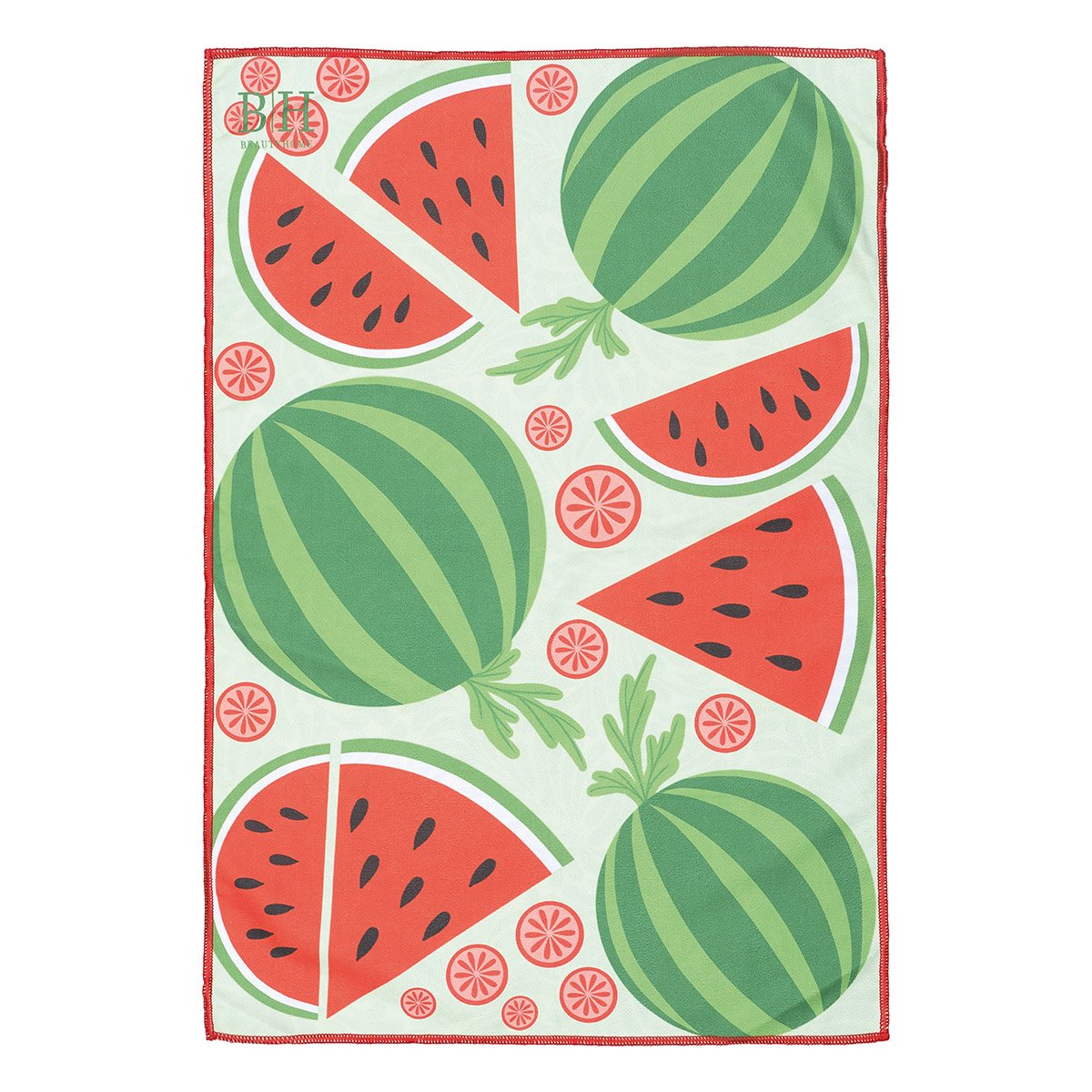 8655 Beauty Home Πετσέτα κουζίνας διπλής όψης Art 8655 40x60 Πράσινο,Κόκκινο - Image 1