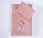 Σετ Πετσέτες Παιδικές 2 Τεμαχίων Nef Nef Camping Coral - Image 3