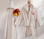 Βρεφικό Μπουρνούζι 0-2 Ετών Nef Nef Lady Bug Ecru - Image 2