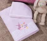 Σετ Πετσέτες Παιδικές 2 Τεμαχίων Nef Nef Petit Jardin Lilac - Image 2