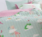 Κουβερλί Μονό Παιδικό 180×240 Nef Nef Sky Is A Zoo Mint - Image 3