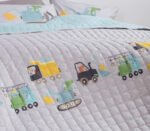 Κουβερλί Μονό Παιδικό 180×240 Nef Nef Fun At Work Grey - Image 2