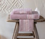 Πετσέτα Χεριών 30×50 Nef Nef Keylan Mauve - Image 3