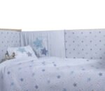 Κουβέρτα Πικέ Κούνιας 110×150 Nef Nef Explore The Universe L.Blue - Image 4