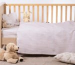 Κουβέρτα Πικέ Αγκαλιάς 80×110 Nef Nef Happy Days Greige - Image 2