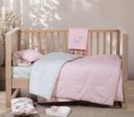 Σετ Σεντόνια Κούνιας 120×170 Nef Nef Wings Of Joy Pink - Image 2