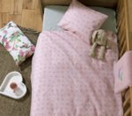 Σετ Σεντόνια Κούνιας 120×170 Nef Nef Wings Of Joy Pink - Image 3