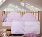 Σετ Σεντόνια Κούνιας 120×170 Nef Nef Petit Jardin Lilac - Image 2