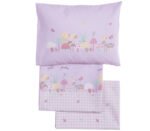 Σετ Σεντόνια Κούνιας 120×170 Nef Nef Petit Jardin Lilac - Image 4