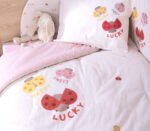Κουβερλί Κούνιας 110×140 Nef Nef Lady Bug Ecru - Image 4
