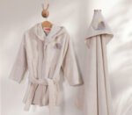 Βρεφική Κάπα 75×75 Nef Nef Happy Days Greige - Image 3