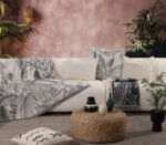 Ριχτάρι Πολυθρόνα 130×170 Nef Nef Grow Deco Ecru-Black - Image 2