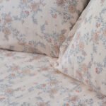 Beauty Home Σετ κουβερλί υπέρδιπλο Art 12213 Renata 100% Βαμβακοσατέν 300tc 220x240 Μπεζ - Image 2