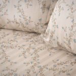 Beauty Home Σετ παπλωματοθήκη υπέρδιπλη Art 12215 Nova 100% Βαμβακοσατέν 300tc 230x250 Άμμου - Image 2