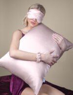 Μεταξωτή Μαξιλαροθήκη 50x70 Beauty Sleep  Feel And Touch Pudra