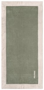 Πετσέτα Θαλάσσης 80x170 Feel And Touch Caribbean Khaki - Image 2