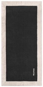 Πετσέτα Θαλάσσης 80x170 Feel And Touch Caribbean Black - Image 2