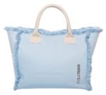 Τσάντα Ώμου 40x35x20 Shoulder Beach Bag Feel And Touch Caribbean Ciel-Ammos - Image 2
