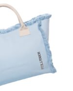 Τσάντα Ώμου 40x35x20 Shoulder Beach Bag Feel And Touch Caribbean Ciel-Ammos - Image 3