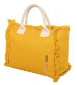 Τσάντα Ώμου 40x35x20 Shoulder Beach Bag Feel And Touch Caribbean Mustard-Ammos - Image 5